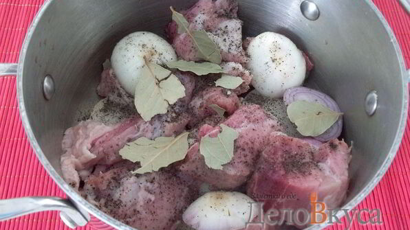 свиной шашлык в духовке