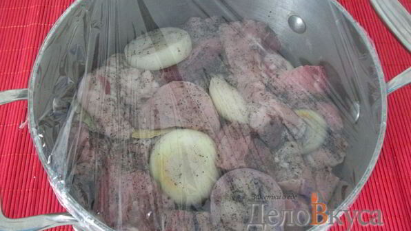 свиной шашлык в духовке