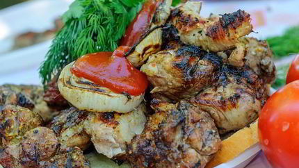 Свиной шашлык в уксусном маринаде