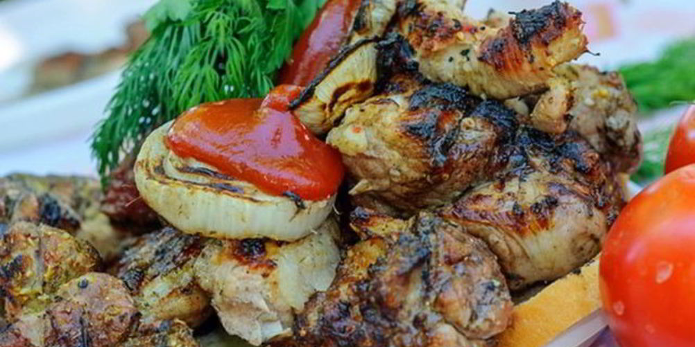 Рецепт свиной шашлык в уксусном маринаде