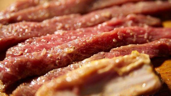 татарский сочный шашлык из баранины