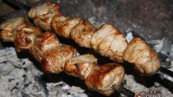 экспресс-шашлык из свиной вырезки без маринования