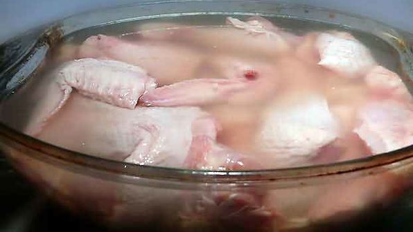 жидкий дым и куриный шашлык