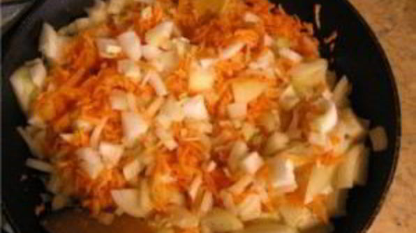 стейк из форели на сковороде