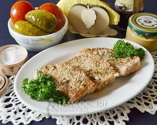 Стейк из индейки на сковороде