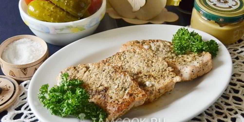 Рецепт стейк из индейки на сковороде