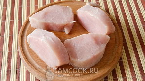 стейк из индейки на сковороде