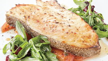 Стейк из палтуса