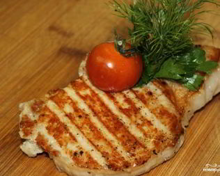 Свиной стейк