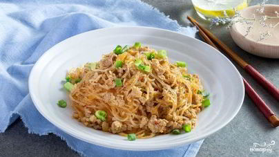 Стеклянная лапша со свининой