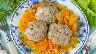 Детские тефтели с подливкой