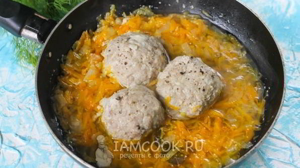 детские тефтели с подливкой