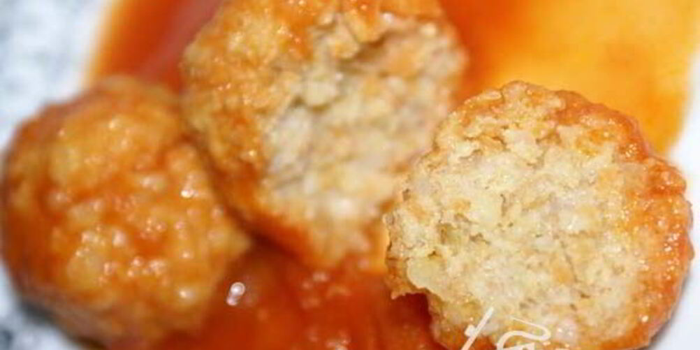 Рецепт детские тефтельки фрикадельки в томатном соусе