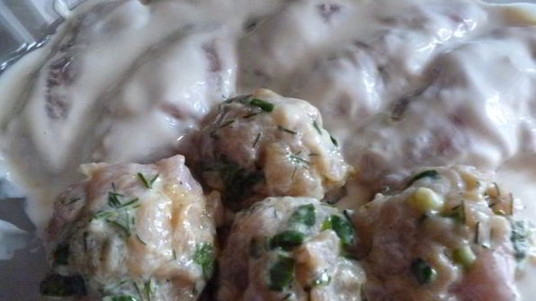 куриные рубленые тефтельки