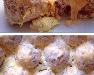 Куриные тефтели с гречкой и сыром