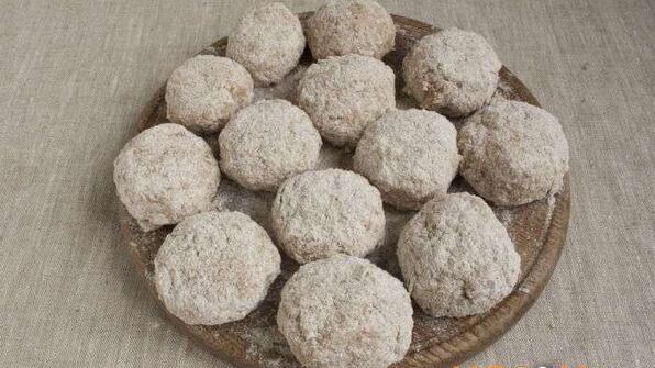 куриные тефтели с рисом