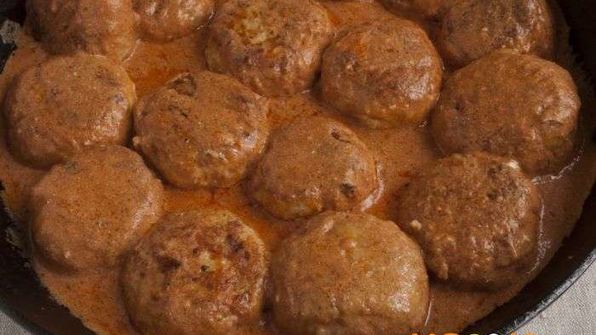 куриные тефтели с рисом