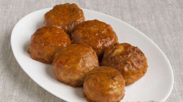 куриные тефтели с рисом