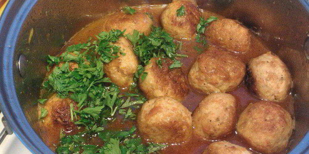 Рецепт куриные тефтели с тыквой