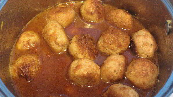 куриные тефтели с тыквой