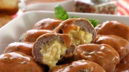 Мясные тефтели с сыром