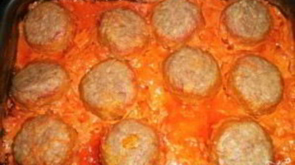 мясные тефтели в соусе