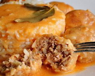 Мясные тефтельки с подливкой