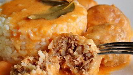 Мясные тефтельки с подливкой