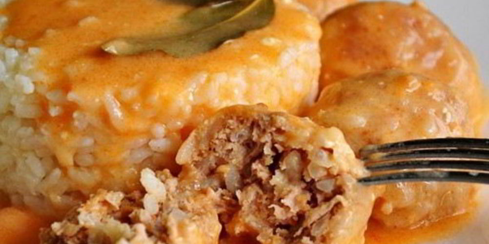 Рецепт мясные тефтельки с подливкой