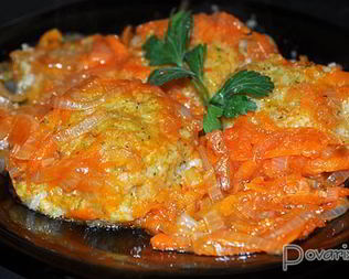 Рыбные тефтели с кабачком