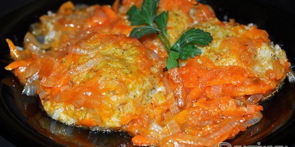 Рецепт рыбные тефтели с кабачком