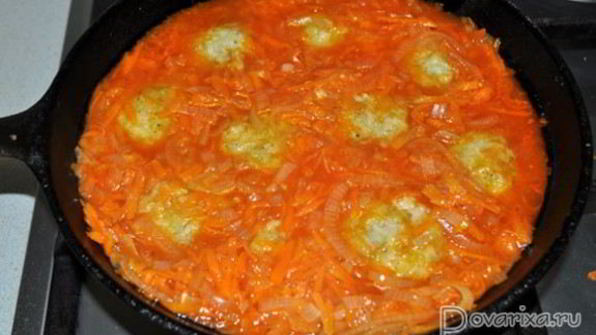 рыбные тефтели с кабачком