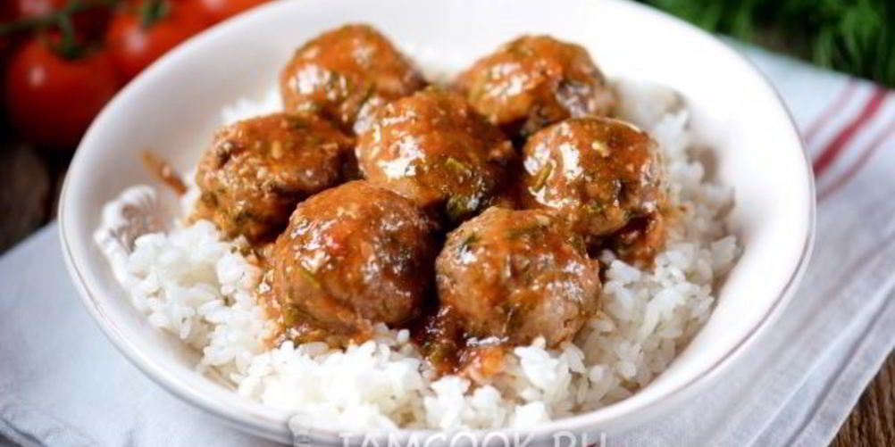 Рецепт тефтели без риса с подливкой