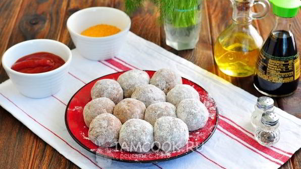 тефтели без риса с подливкой