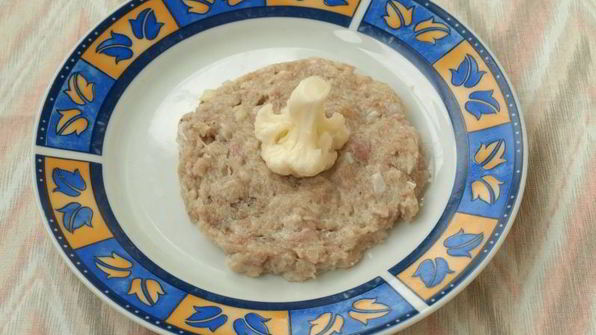 тефтели из индюшиного фарша с цветной капустой