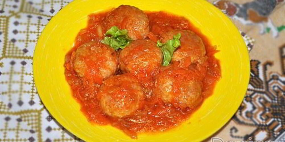 Рецепт тефтели из мясного фарша с кускусом