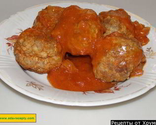 Тефтели по-домашнему в томатном соке