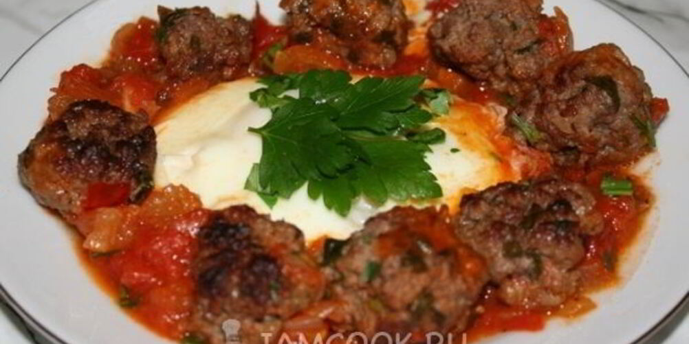 Рецепт тефтели по-мароккански