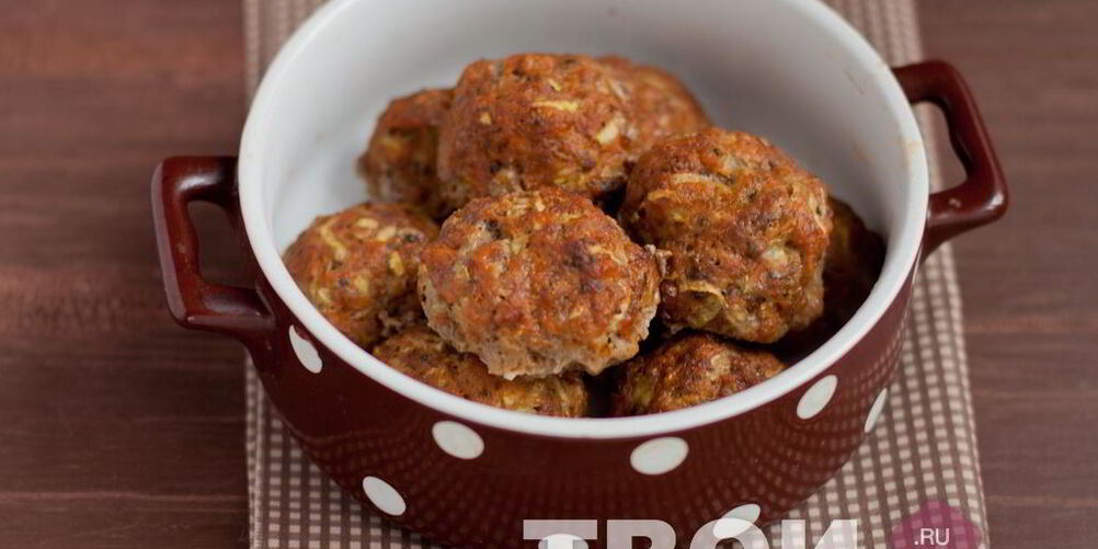 Рецепт тефтели с кабачком и тыквой