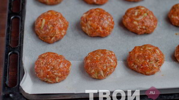 тефтели с кабачком и тыквой