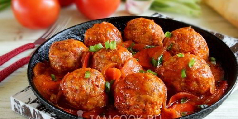 Рецепт тефтели с подливкой на сковороде