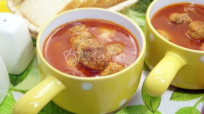 Тефтели с подливкой