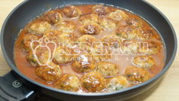 тефтели с подливкой