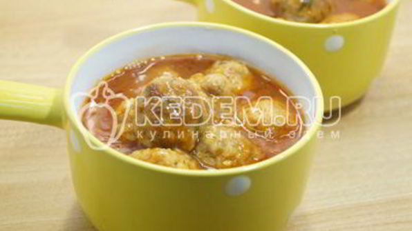 тефтели с подливкой