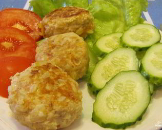 Тефтели с рисом и мясом