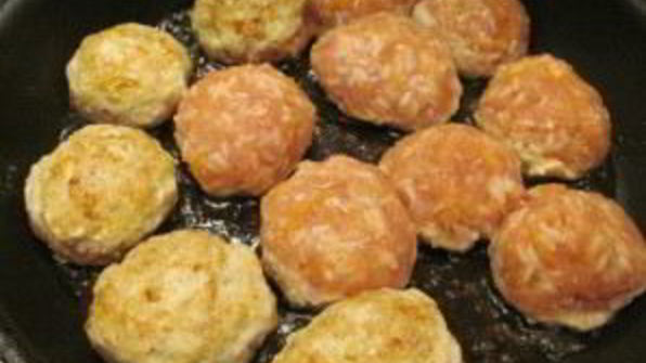 тефтели с рисом и мясом
