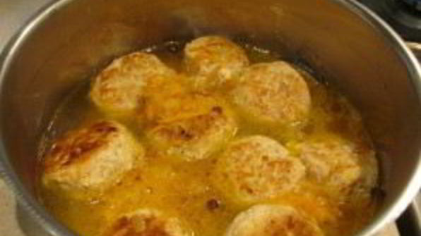 тефтели с рисом и мясом