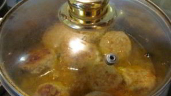 тефтели с рисом и мясом