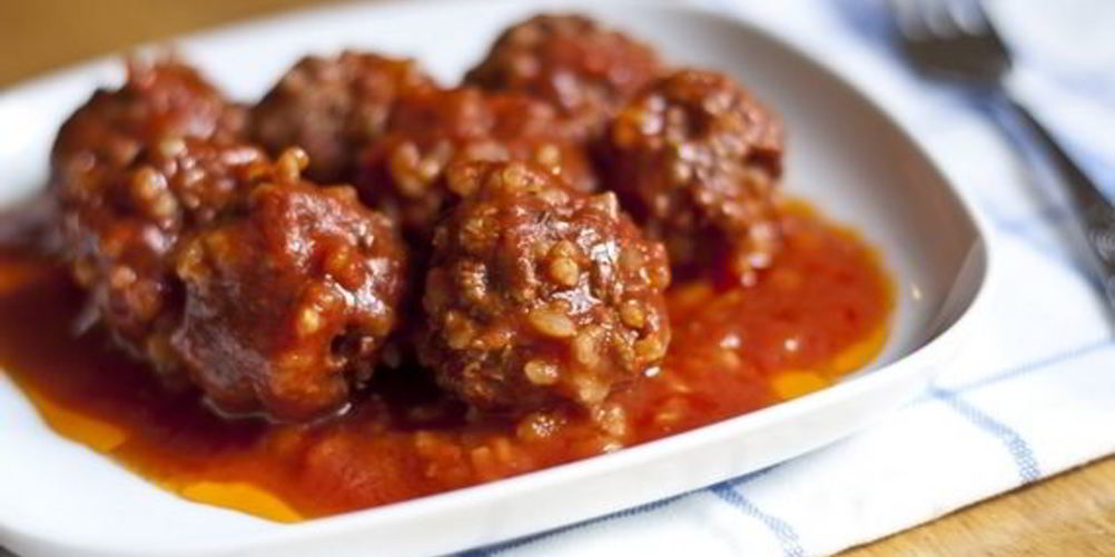 Рецепт тефтели с рисом в томатном соусе