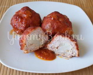 Тефтели с цветной капустой